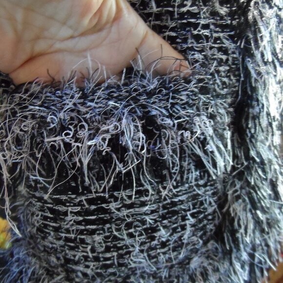 St. John Collection Black Tweed Knit Skirt Suit Size 4 - Picture 10 of 16